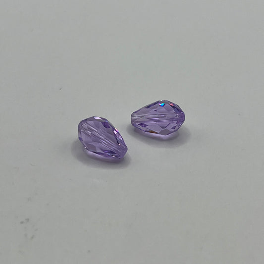 Swarovski 10.5x7MM Teardrop - Violet (4pcs)