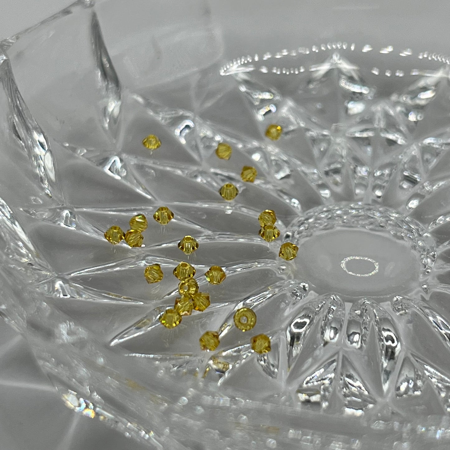 Swarovski 2.5MM Bicones - Light Topaz (24pcs)