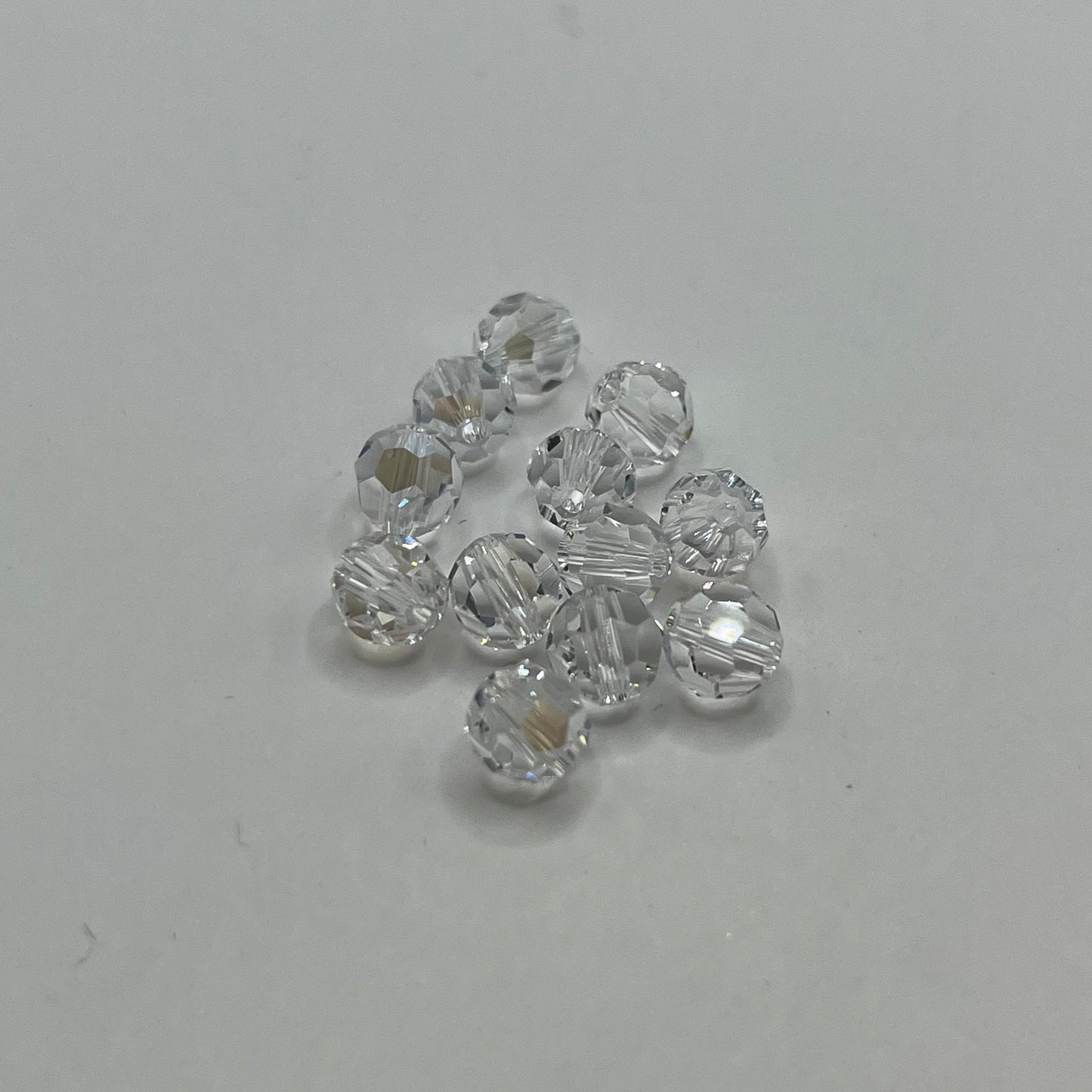 Swarovski 6MM Crystal Round - Crystal (12pcs)
