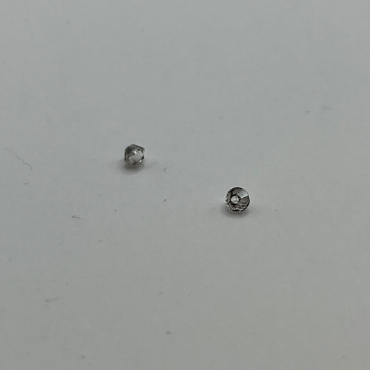 Swarovski 3MM Bicones - Crystal Satin (24pcs)
