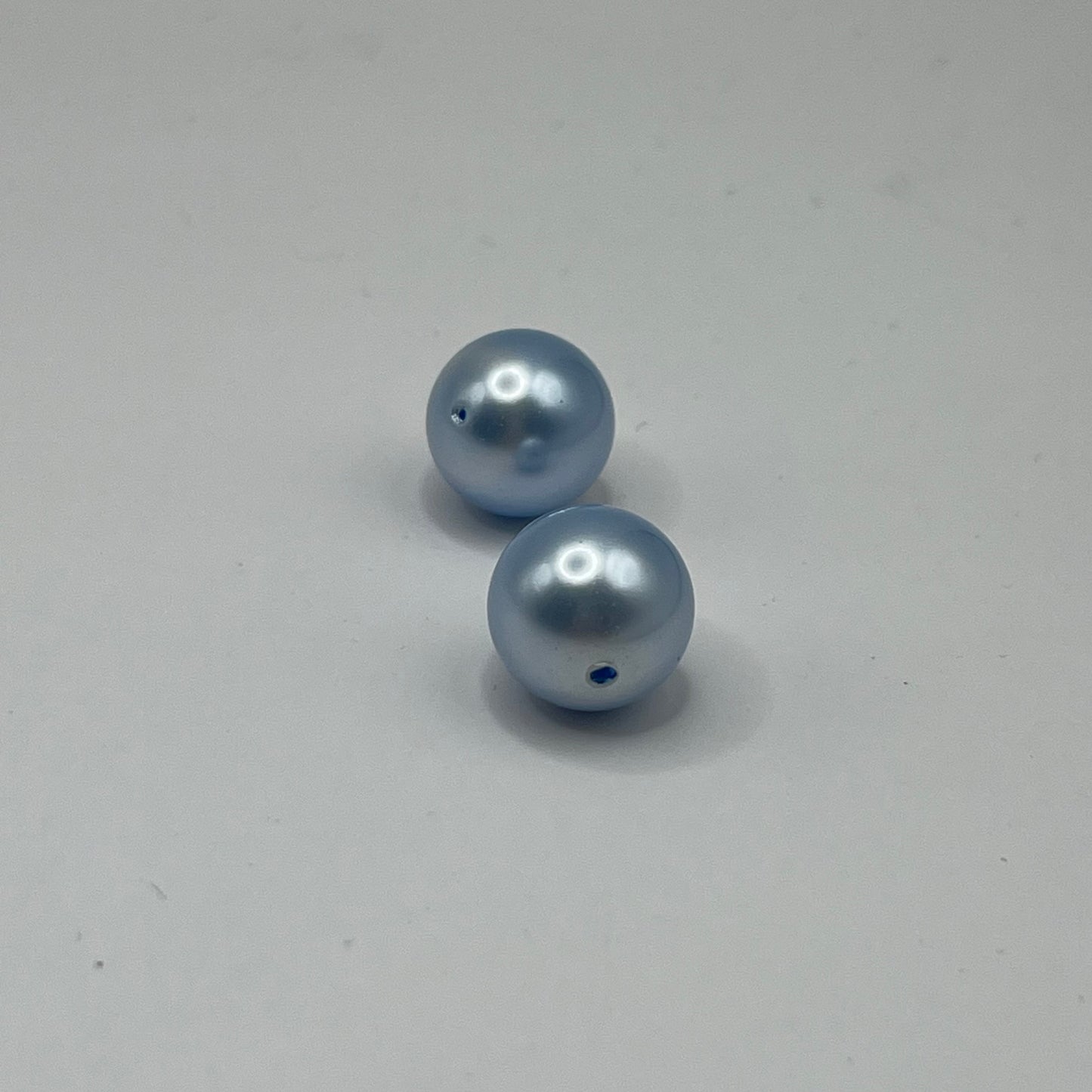 Swarovski 12MM Pearls - Light Blue (2pcs)