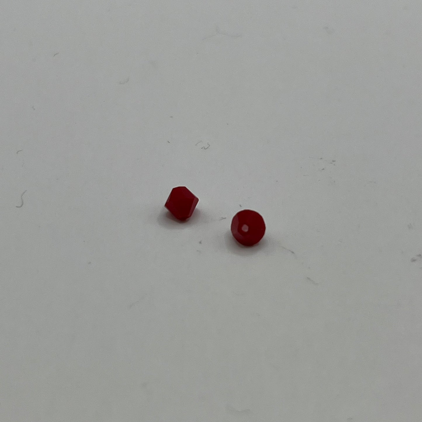 Swarovski 4MM Bicones - Dark Red Coral (12pcs)