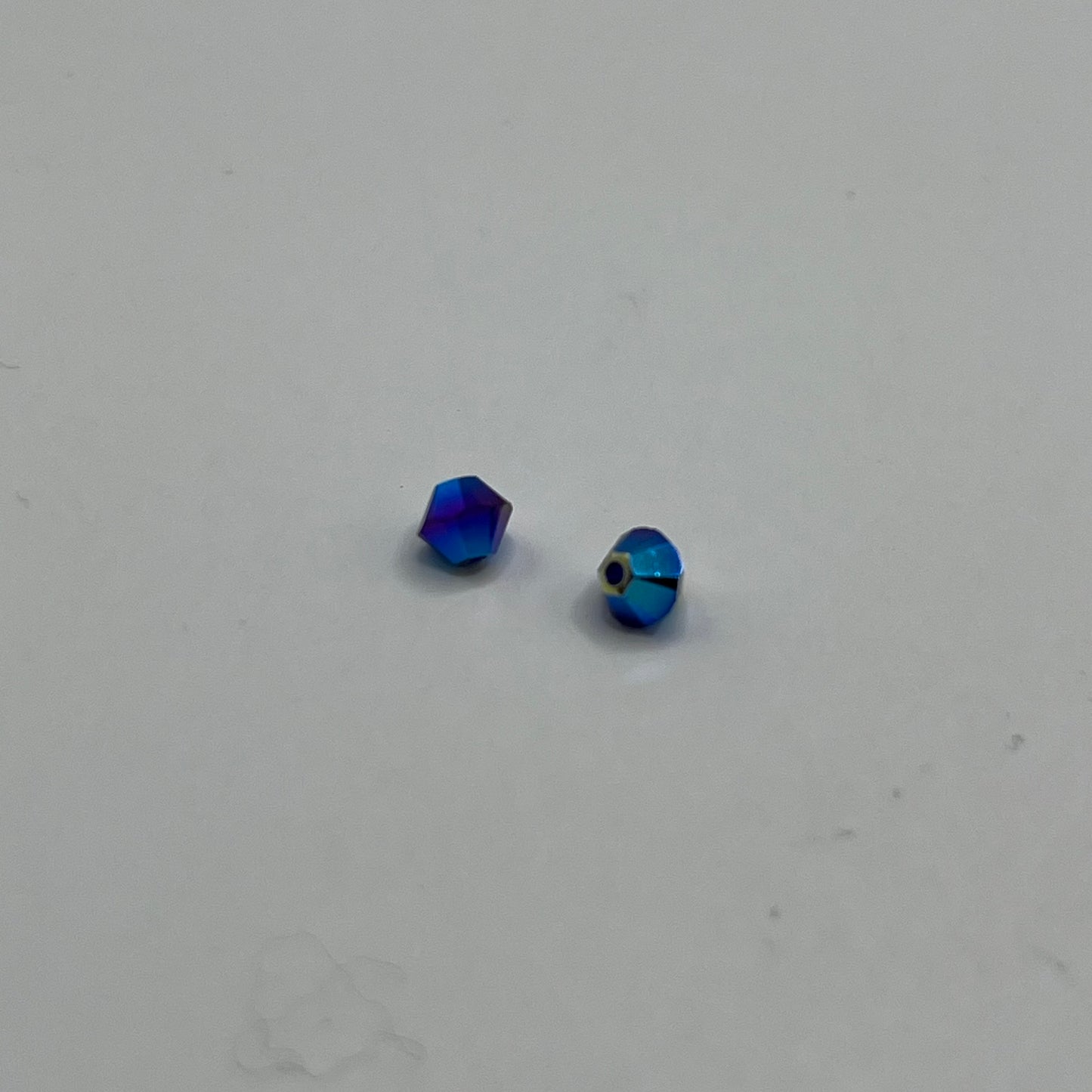 Swarovski 4MM Bicones - Cobalt AB2X (12pcs)