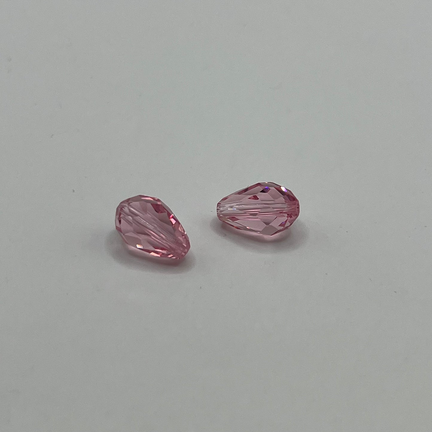 Swarovski 10.5x7MM Teardrop - Light Rose (4pcs)