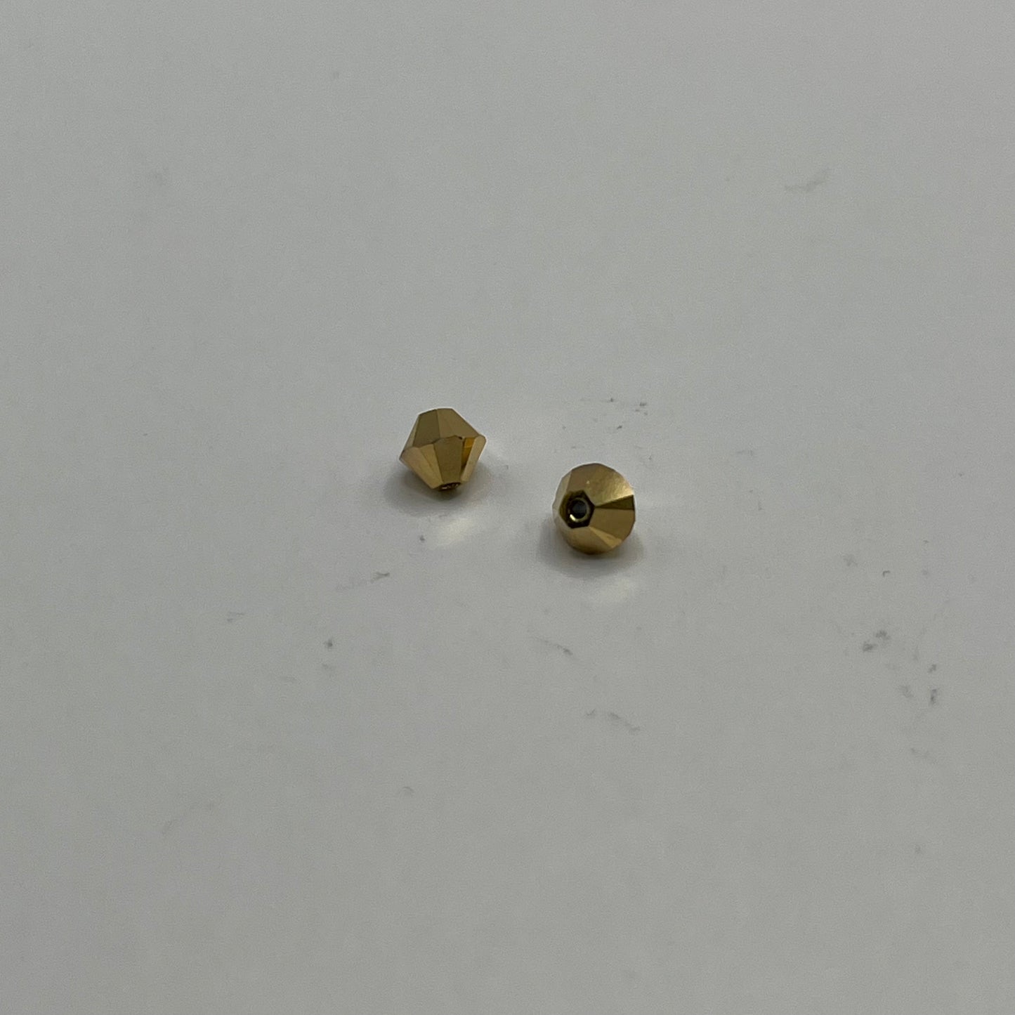 Swarovski 4MM Bicones - Crystal Aurum 2X (12pcs)