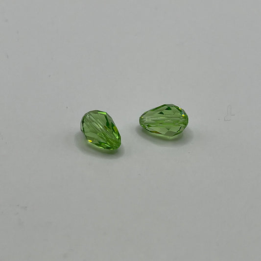 Swarovski 10.5x7MM Teardrop - Peridot (4pcs)