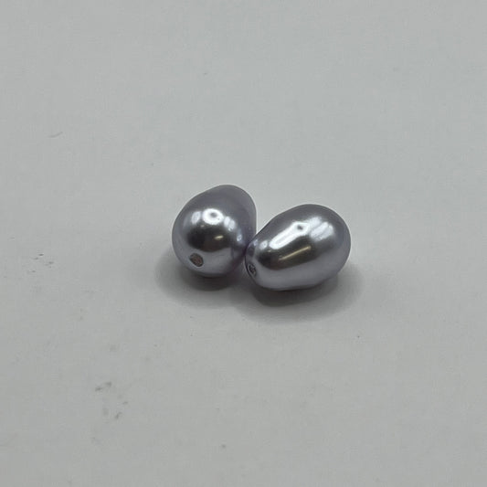 Swarovski 11x8MM Pear Pearls A5821 - Lavender (2pcs)