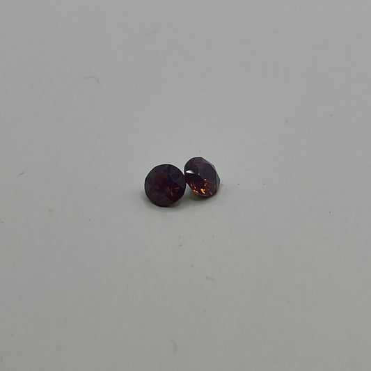 Swarovski 6MM Xirius Chaton A1088 - Cyclamen Opal (4pcs)