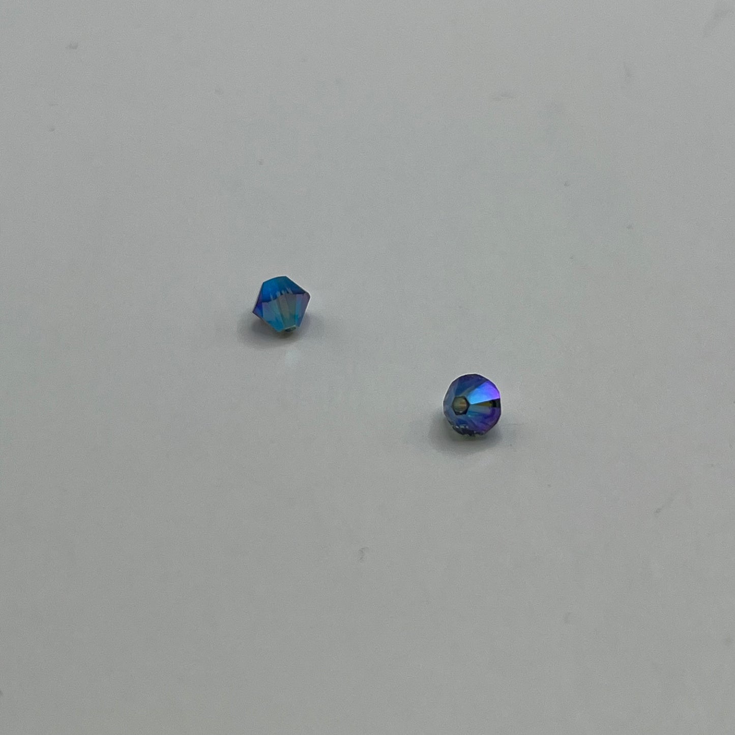 Swarovski 4MM Bicones - Denim Blue AB2X (12pcs)
