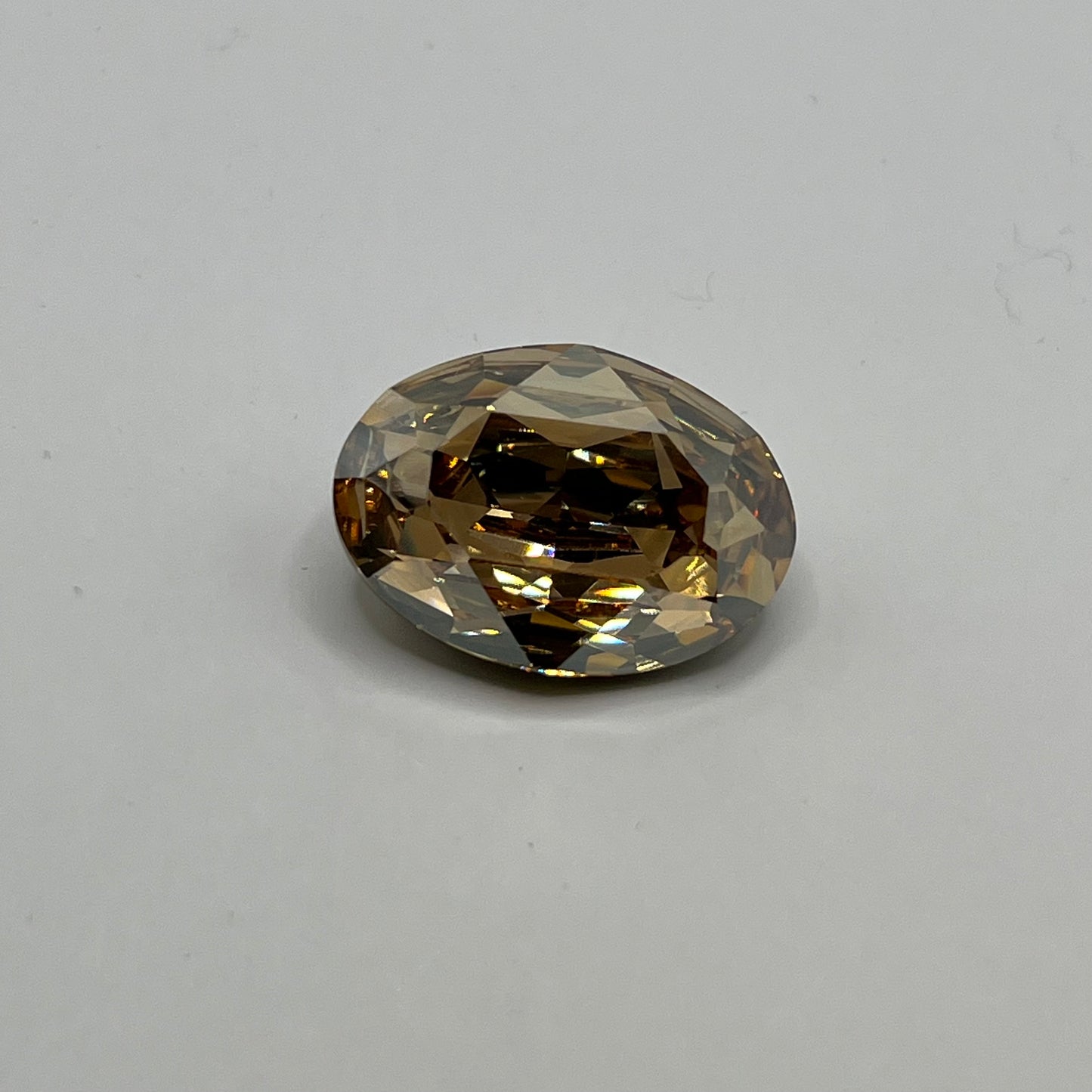 Swarovski 25X18MM Oval Rivoli A4120 - Golden Shadow
