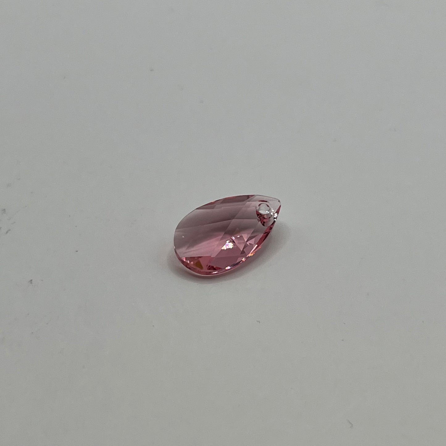 Swarovski 16x9MM Pear Pendant A6106 - Light Rose