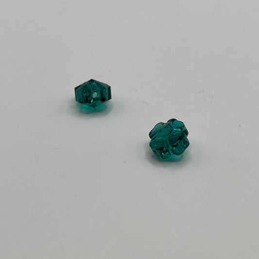 Swarovski 8MM Clover - Emerald (2pcs)