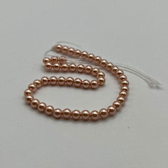 Swarovski 3MM Pearls - Rose Peach (50pcs)