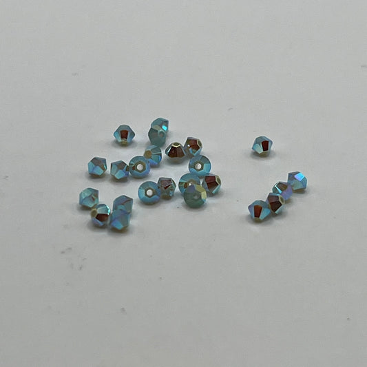 Swarovski 3MM Bicones - Pacific Opal AB2X (24pcs)