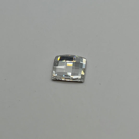 Swarovski 10MM Chessboard Square Foiled Crystal