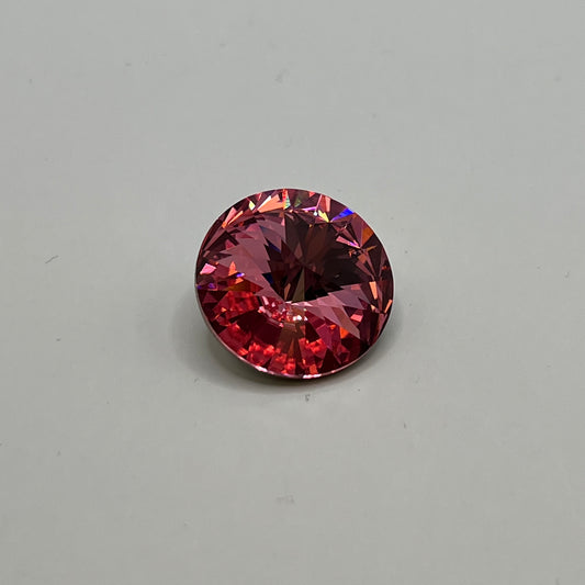 Swarovski 18MM Rivoli A1122 - Rose