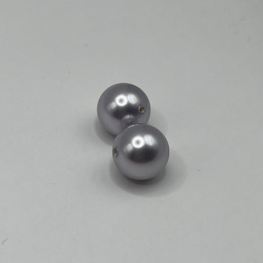 Swarovski 10MM Pearls - Lavender (2pcs)