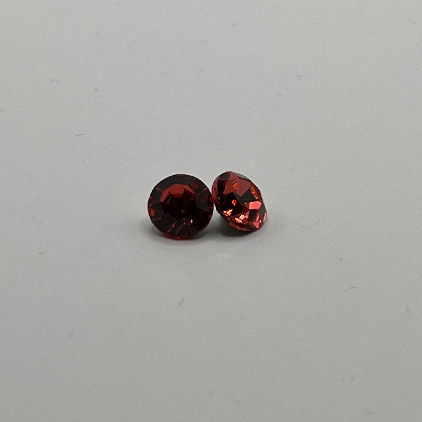 Swarovski 8MM Xirius Chaton A1088 - Padparadscha (12pcs)