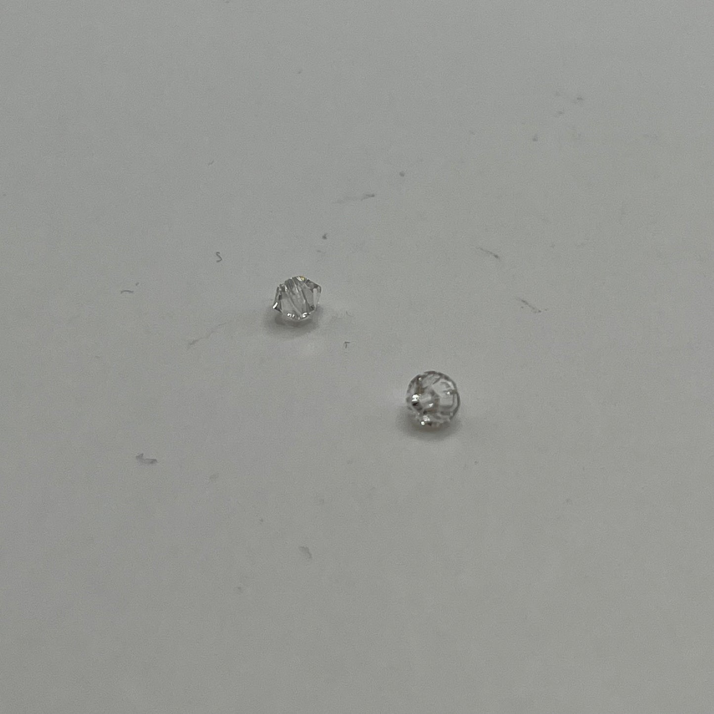 Swarovski 3MM Bicones - Crystal Silver Shade (24pcs)