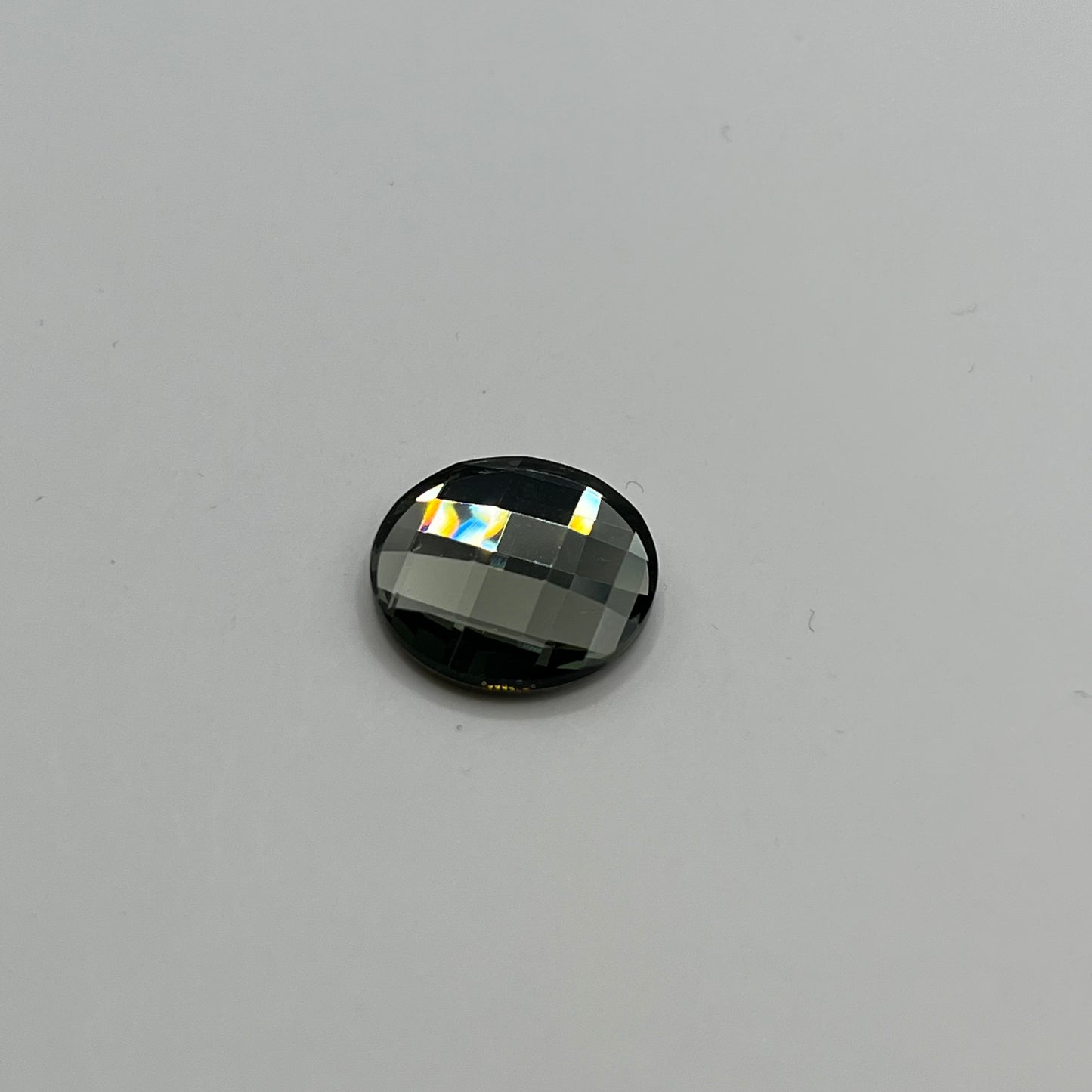 Swarovski 14MM Chessboard Circle Black Diamond  - Bag 2