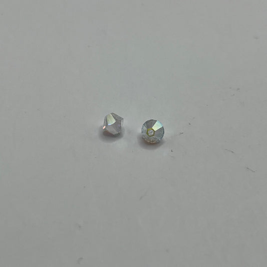 Swarovski 4MM Bicones - Crystal Transmission 2X (12pcs)