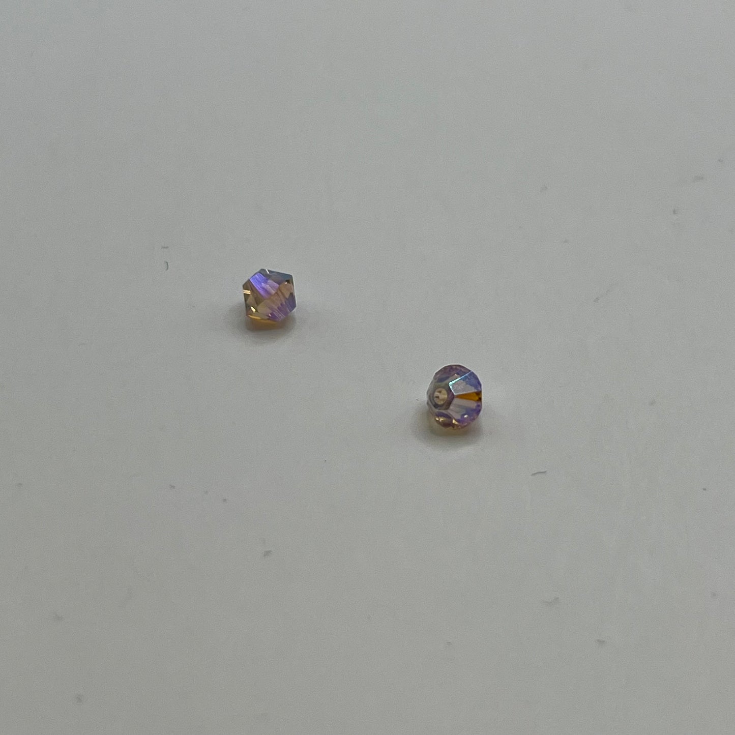 Swarovski 4MM Bicones - Vintage Rose AB2X (12pcs)