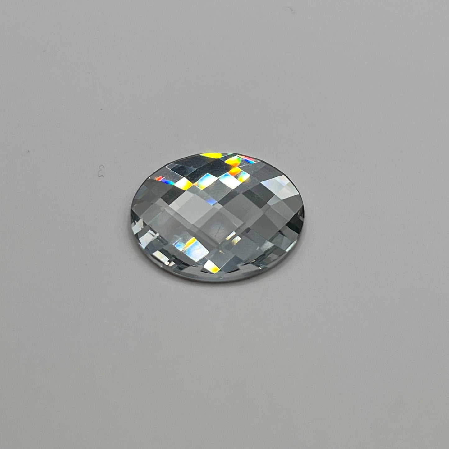 Swarovski 20MM Chessboard A2035 Circle - Crystal
