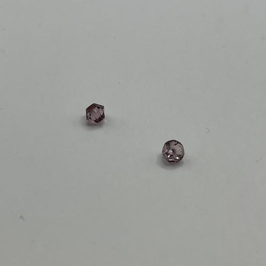 Swarovski 4MM Bicones - Antique Pink (12pcs)