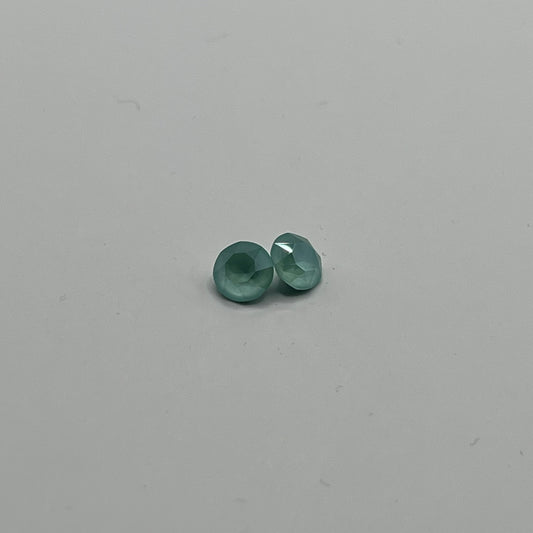Swarovski 6MM Xirius Chaton A1088 - Mint Green (4pcs)