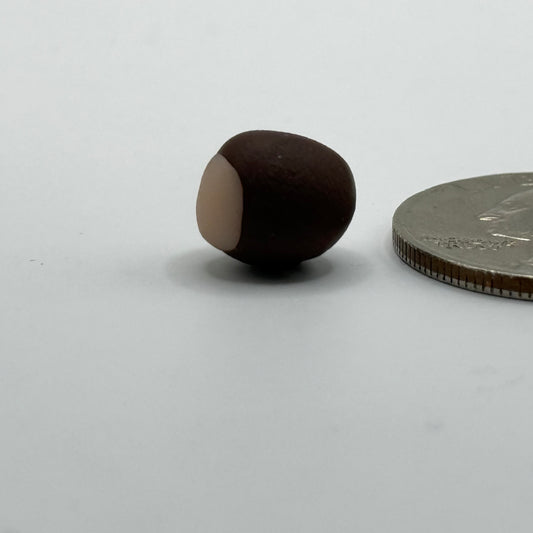 8mm Buckeye Polymer Clay Bead