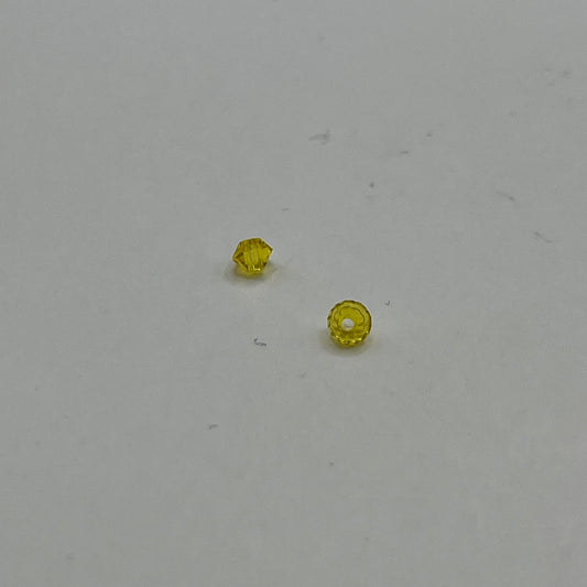 Swarovski 3MM Bicones - Citrine (24pcs)