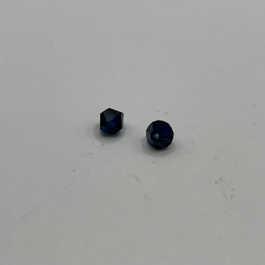 Swarovski 5MM Bicones - Dark Indigo (12pcs)