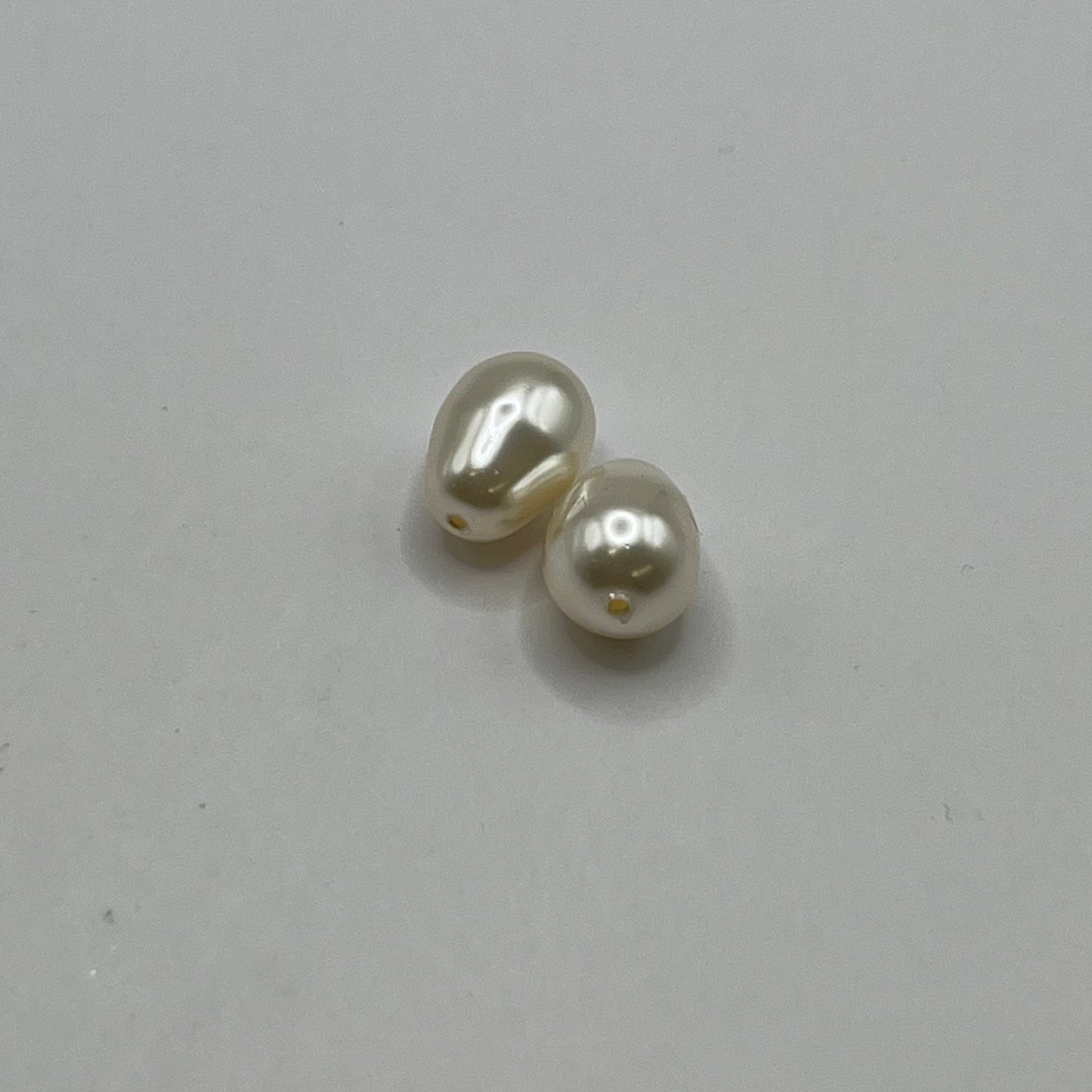 Swarovski 11x8MM Pear Pearl A5821 - Light Creamrose (2pcs)