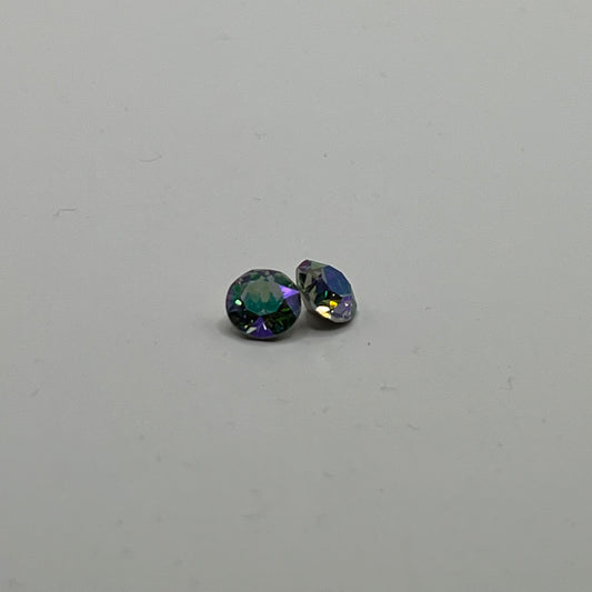 Swarovski 8MM Xirius Chaton A1088 - Crystal Paradise Shine (4pcs)