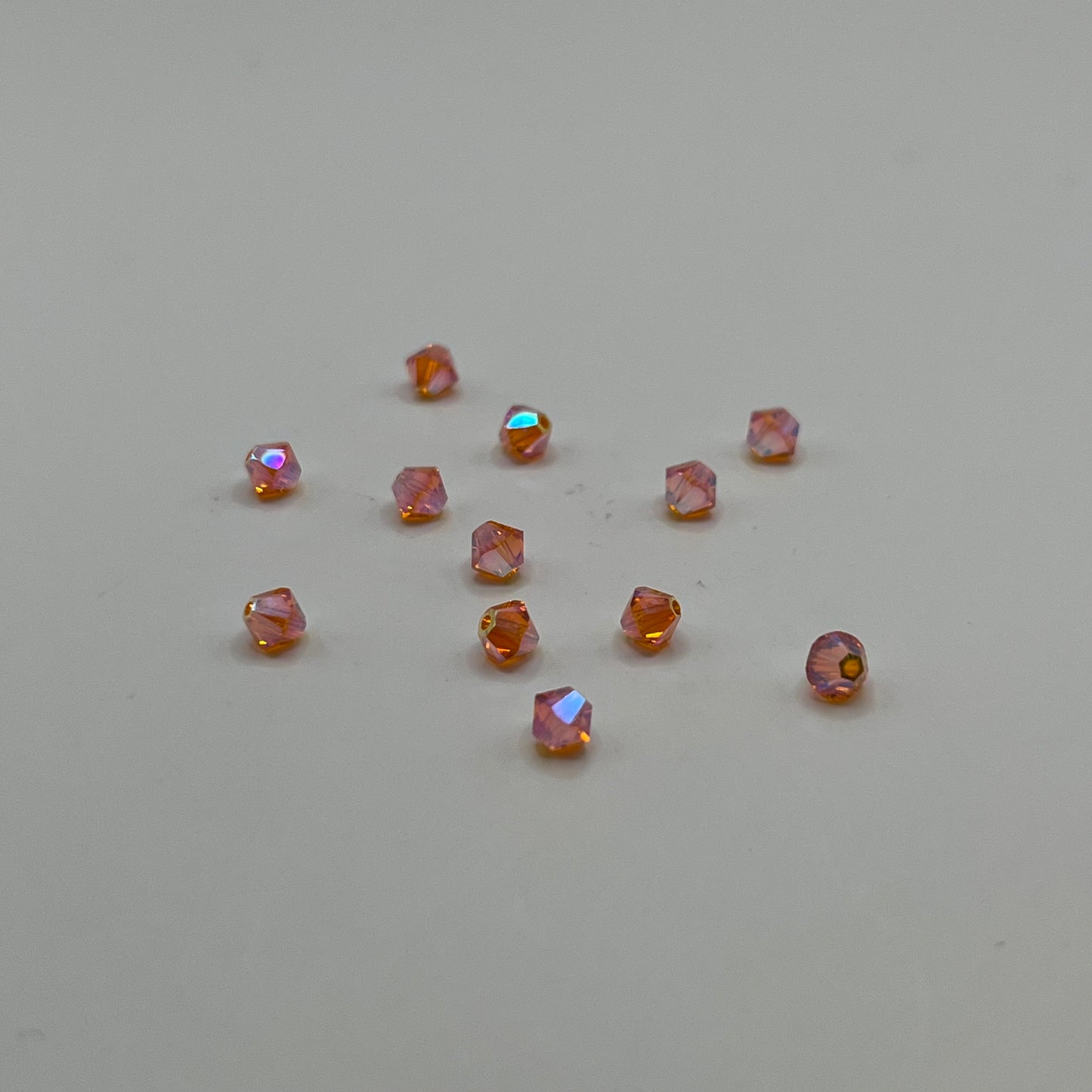 Swarovski 4MM Bicones - Sun AB2X (12pcs)