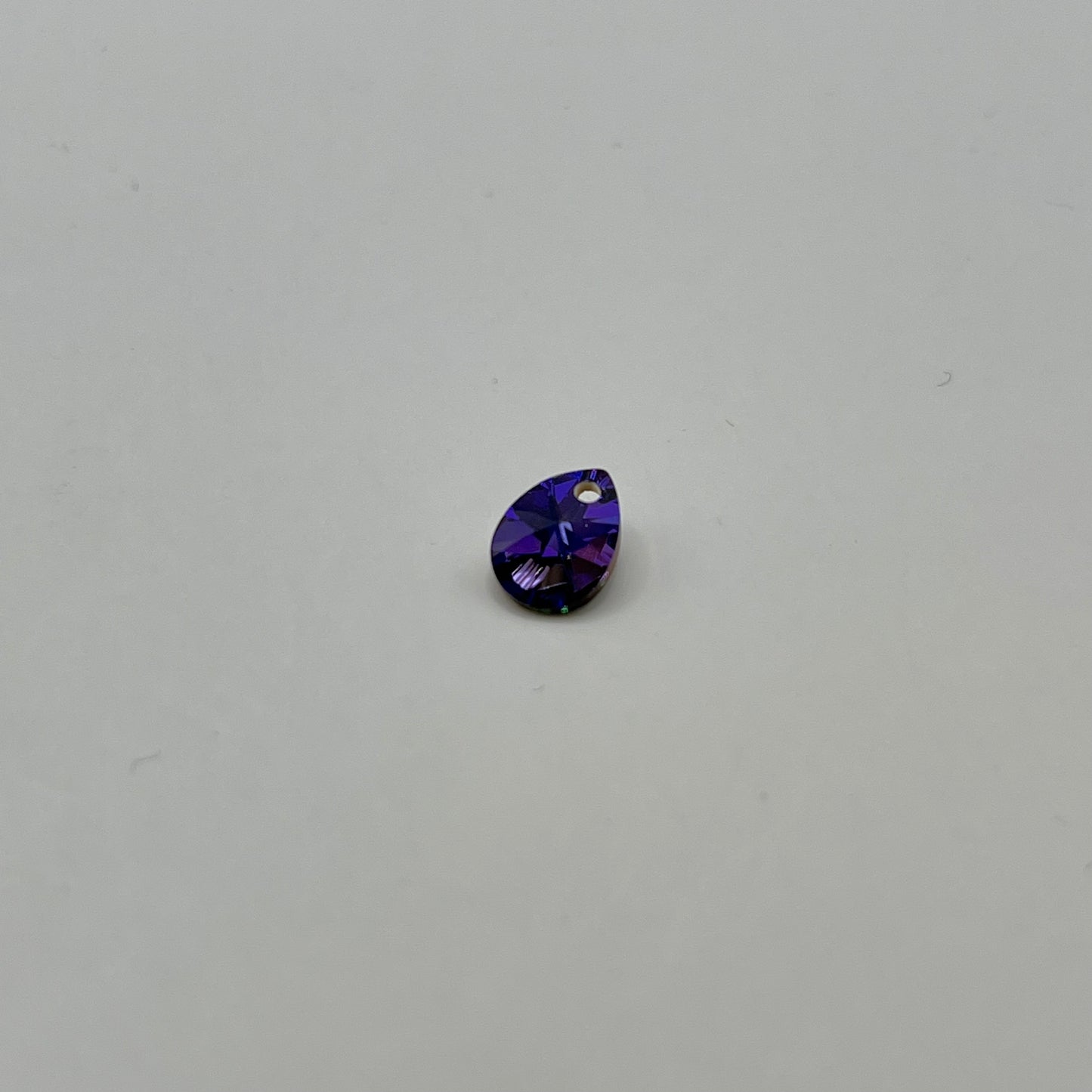 Swarovski 8MM Mini Pear Pendant A6128 - Heliotrope