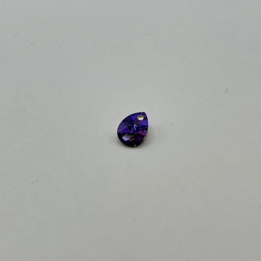 Swarovski 8MM Mini Pear Pendant A6128 - Heliotrope