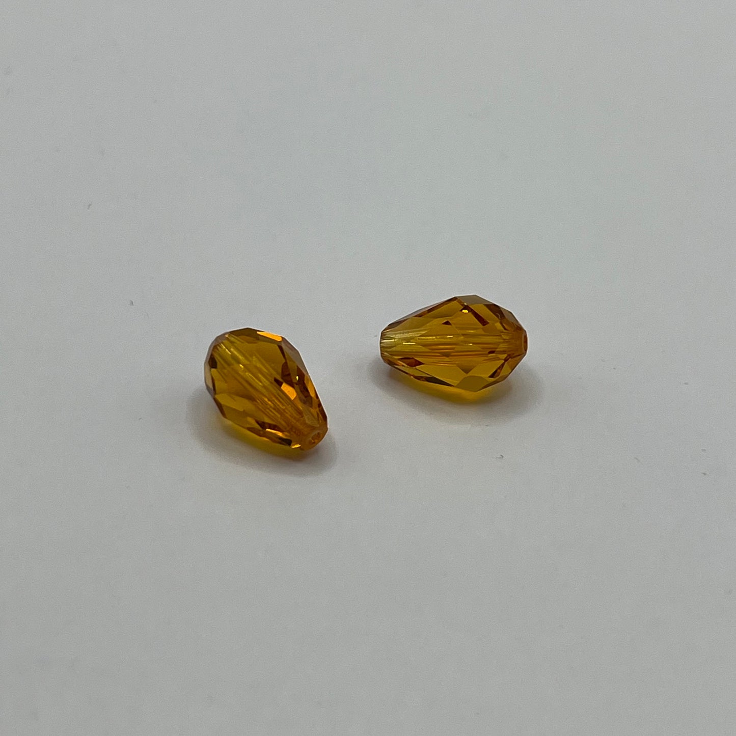 Swarovski 10.5x7MM Teardrop - Topaz (4pcs)