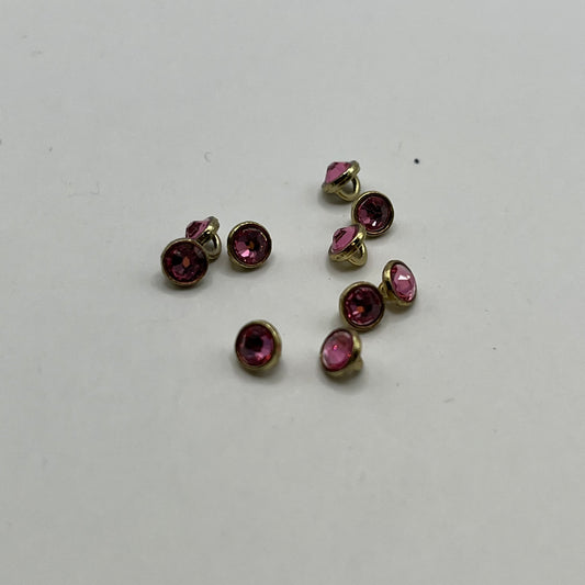 Swarovski 3MM Crystaletts - Rose / Gold (10pcs)