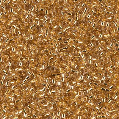 DB0033 - 24K Gold / Lined Crystal - 11/0