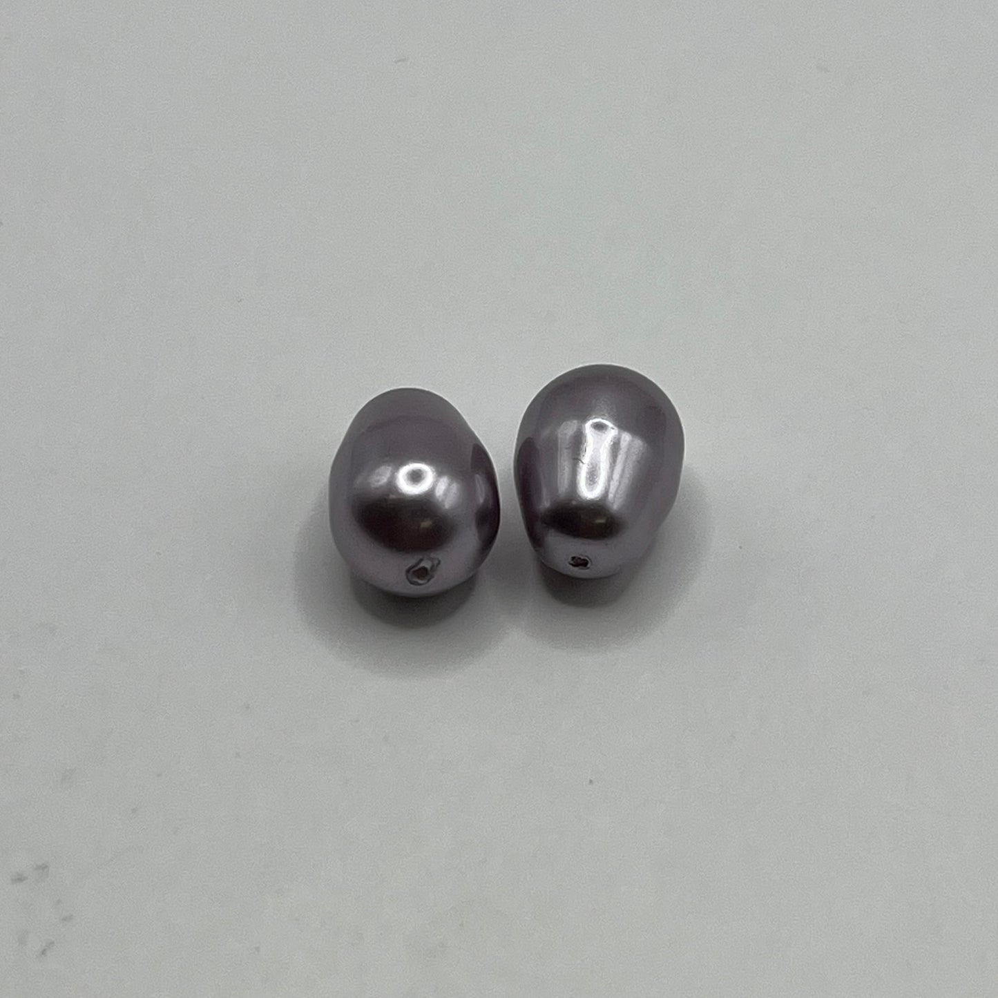 Swarovski 11x8MM Pear Pearls A5821 - Mauve (2pcs)
