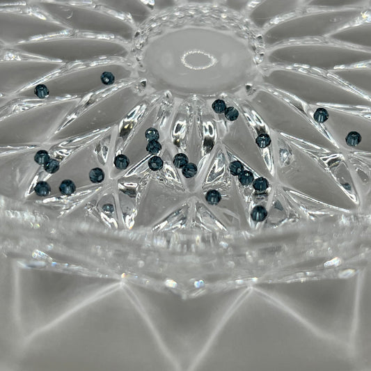Swarovski 2MM Round Faceted A5000 - Montana (24pcs)