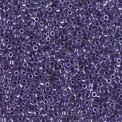 DB0923 - Sparkling Violet Lined Crystal - 11/0