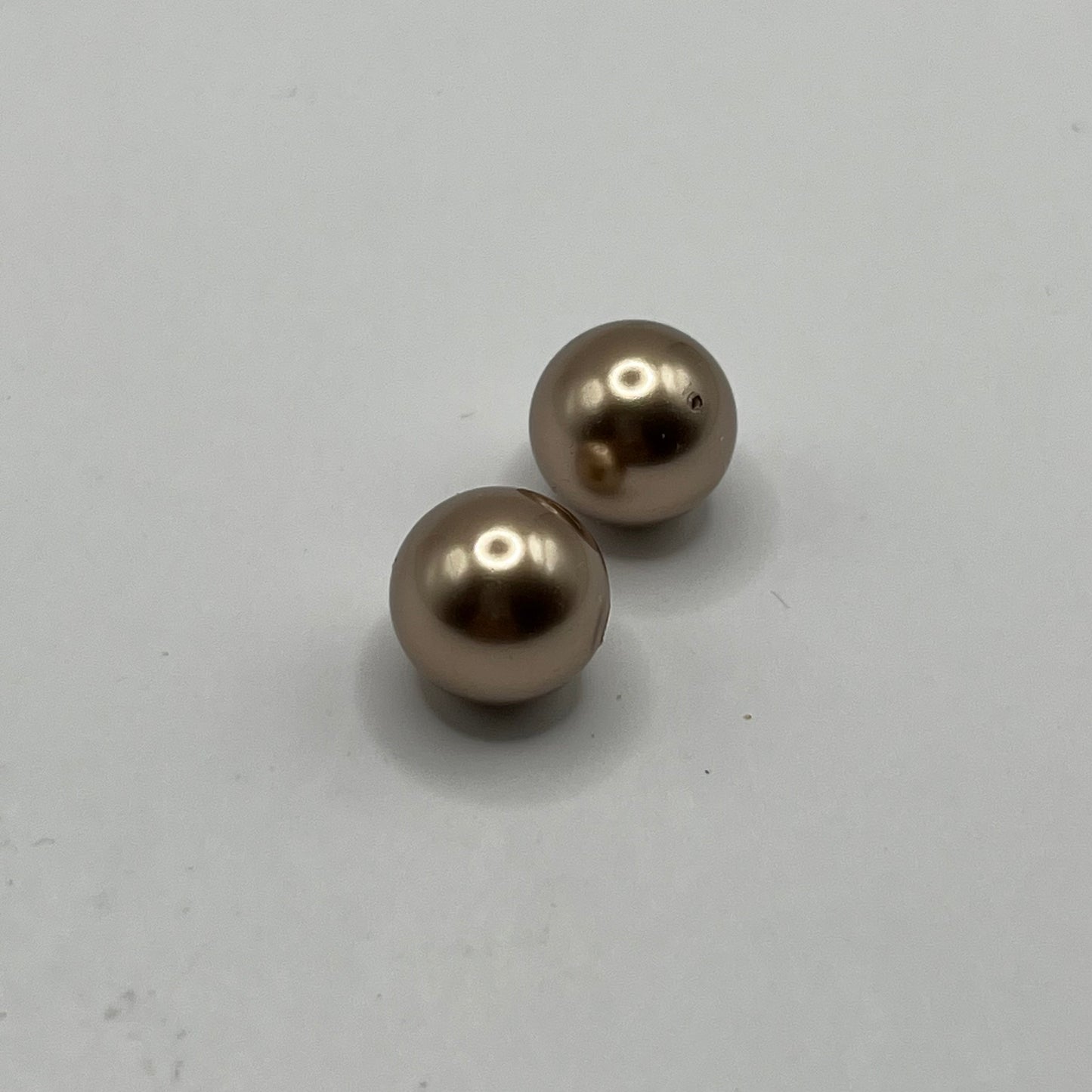 Swarovski 10MM Pearls - Bronze (2pcs)