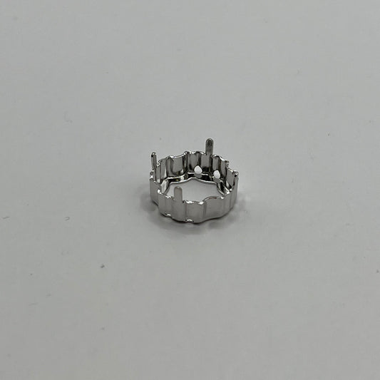 Swarovski 14MM Jellyfish A4195 Setting - Silver