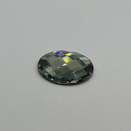 Swarovski 20MM Chessboard A2035 Circle - Crystal Sahara