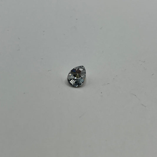 Swarovski 8MM Mini Pear Pendant A6128 - Crystal CAL