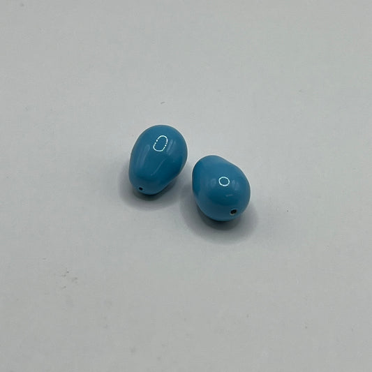 Swarovski 11x8MM Pear Pearls A5821 - Turquoise (2pcs)