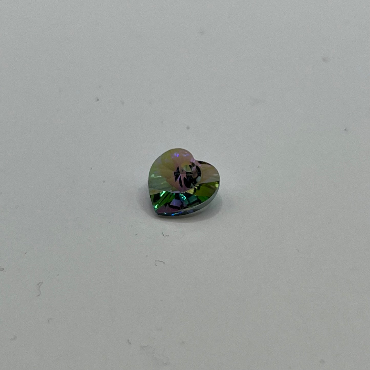 Swarovski 10MM Heart Pendant A6228 - Paradise Shine (4pcs)