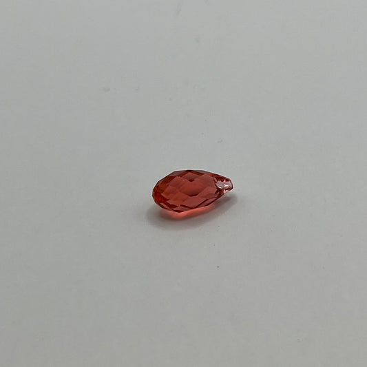 Swarovski 13x6.5MM Briolette Pendant A6010 - Padparadscha